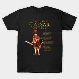 Gaius Julius Caesar World Tour T-Shirt